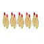 metallic lipstick